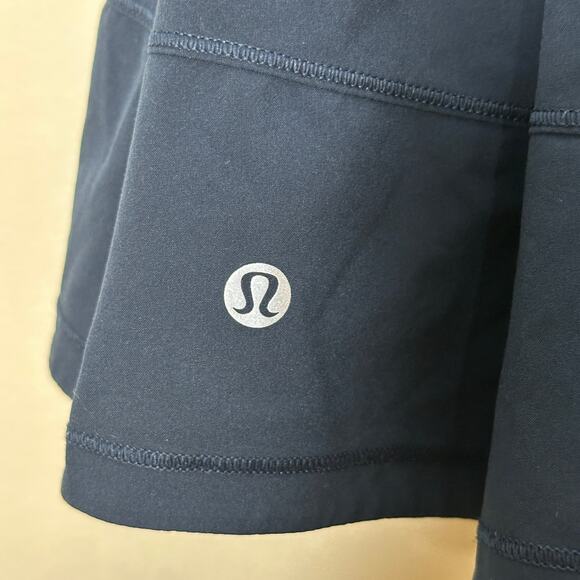 LULULEMON Pace Rival Skirt (Tall) *4-way Stretch 15" True Navy Blue Sz 4 {WW18} - Picture 5 of 6
